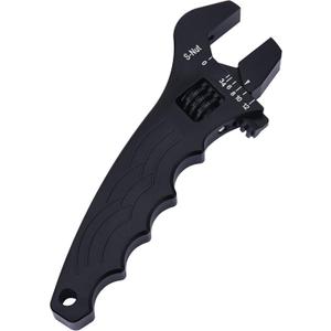 EVIL ENERGY AN Fitting Hose Wrench Adjustable 3AN-12AN Aluminum Black