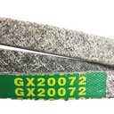 Mower Deck Belt - 42" - GX20072 - Compatible with John Deere LA100 LA105 LA110 LA115