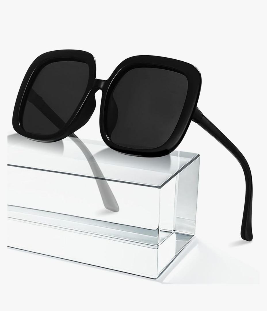 miyya Oversized Polarized Sunglasses Women, Trendy Retro Sun Glasses for Women 2025, Oversized Shades