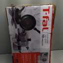 T-Fal Ultimate Hard Anodized Nonstick 10 Piece Cookware Set, Oven Safe Up to 400°F, Dishwasher Safe, Pots and Pans Set, Includes Frying Pans, Saucepan, Stockpot, Cooking Utensils, Stone