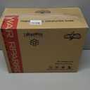 Micro ATX Case PC Case: MATX Case Mini PC ITX Desktop Computer Case Support Micro ATX MATX DTX ITX Mini PC with USB3.0, Support 3.5'' HDD (White)