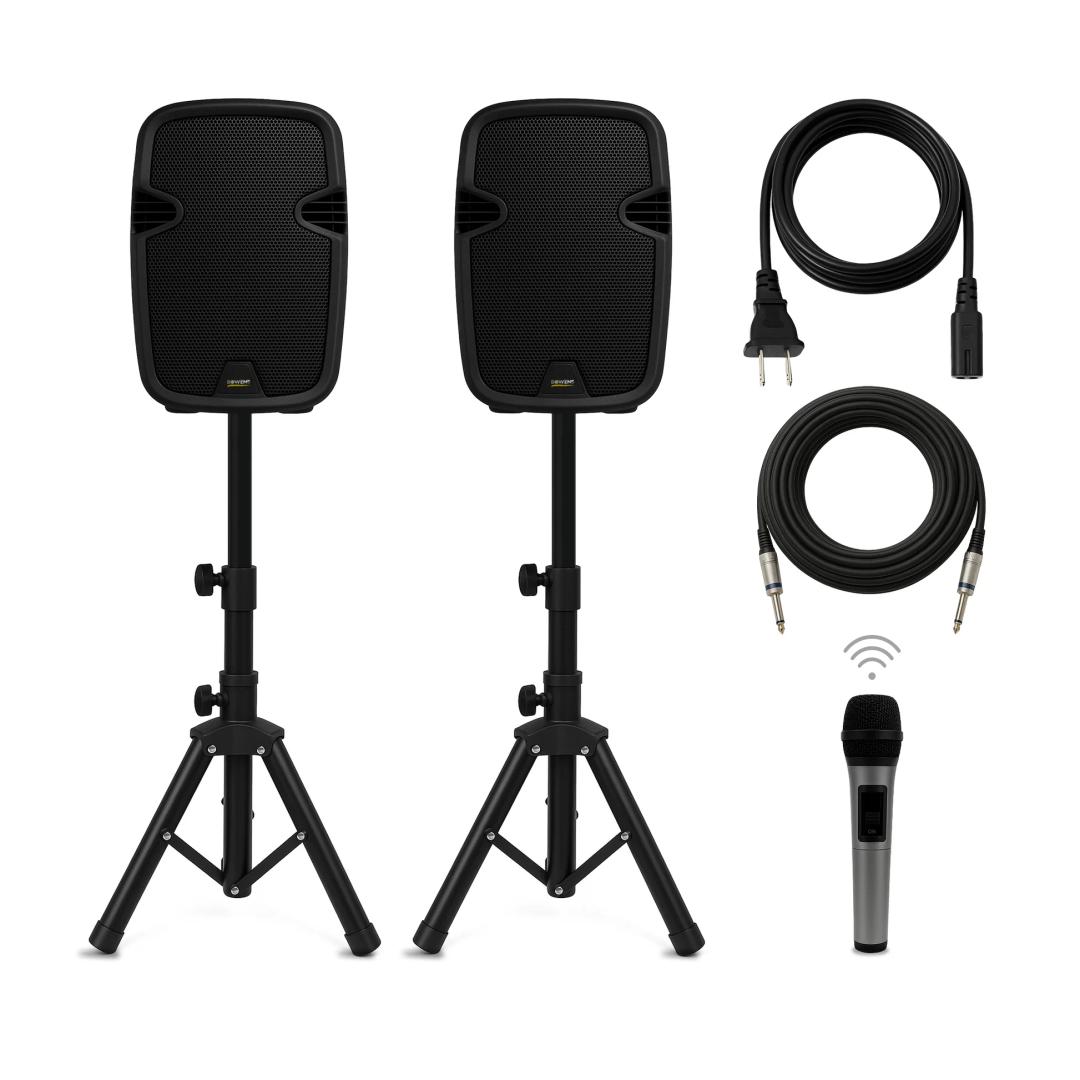 Bowens 8 Inch PA Speaker System Kit