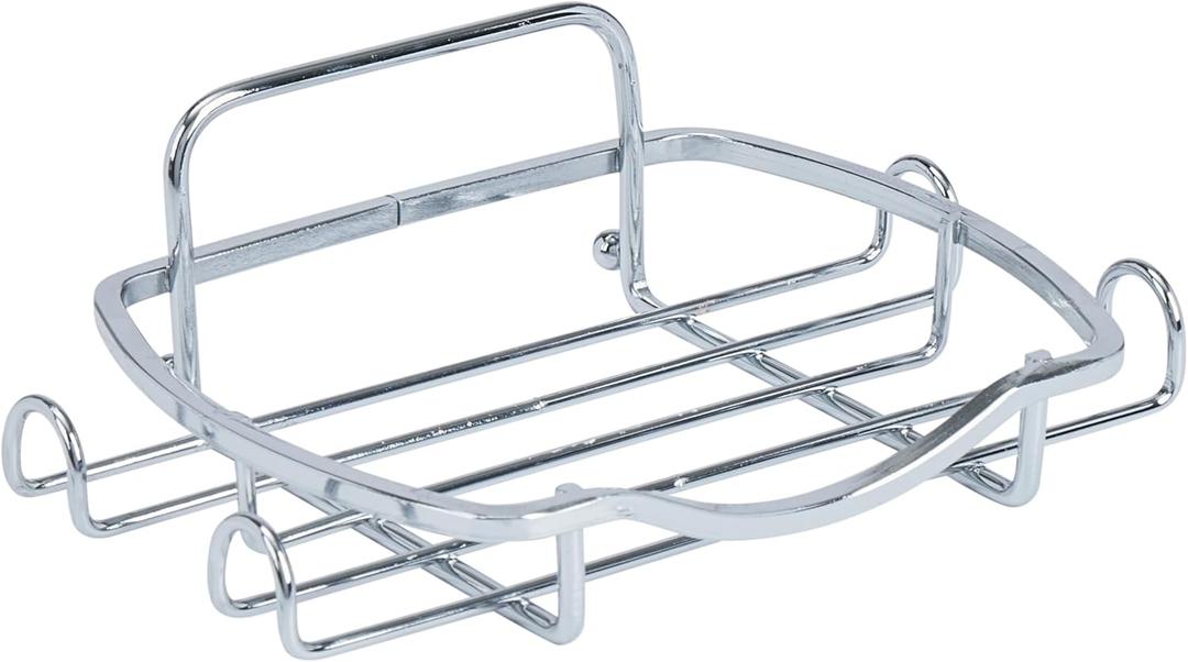 Shower Caddy 2 Long Pieces 12x5 Inches, 2 Similar Small Pieces 5x4 Inches, 1 Small Piece 4x2.5 Inches