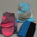 Doctor's Select 3 Pairs Plus Size Compression Socks Wide Calf - Up to 6XL | 20-30 mmHg Compression Socks for Women Wide Calf Blue, Light Blue, Purple & Pink (Stripes)