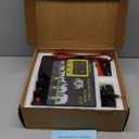 16.5 Joule Electric Fence Charger, 16.5 Joule Stored / 15.5 Joule Output Electric Fence Energizer, 14KV Output Voltage, Range 62 Miles, Dual Power 12V DC / 100-240V AC, with Alarm