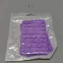 2 Pack Silicone Octo Cup Buddy Sticky Grip Holder for Cellphone, Silicone Suction Cup Phone Case Mount Double Sided, Hands-Free Phone Accessories Strong Grip Holder for Selfie and Video (Dark Purple)