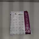 jinchan Nautical Striped Linen Kitchen Curtains 36 Inches Farmhouse Tier Cafe Curtains for Living Room Bathroom Laundry RV Rustic Half Window Light Filtering 2 Panels Grey