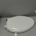 KOHLER 4636-RL-0 Cachet ReadyLatch Elongated Toilet Seat Slow Close, Soft Close Toilet Seat Quiet Lid, Contoured Grip-Tight Bumpers Installation Hardware, Apartment Essentials, White