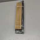 2 Pack Modern Brown Bronze Curtain Rods for Windows 16 to 60 Inches Adjustable Heavy Duty 1" Diameter Window Rod with Decorative Finials for Outdoor Farmhouse Bedroom Kitchen Living Room