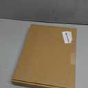 6x8 Picture Frame Set of 2 - Wood Frame with Real Glass, Display 5x7 with Mat or 6x8 without Mat, Photo Frame for Wall or Tabletop Display (Rustic Brown)