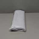 Mini Fridge Silicone Mat with Raised Edges, 24" x 24" x 0.8" Mini Fridge Drip Tray With 4 Base Raisers, Mini Refrigerator Carpets Floor Protector (Black)