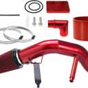 6.0 Cold Air Intake Kit for Ford F250 F350 F450 2003 2004 2005 2006 2007 Excursion 6.0L Diesel Red