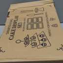 13-Piece Cake Display Set, 4 Square 3-Tier Cupcake Stands, Large Cake Stand, 6 Rectangular Trays, Golden Tongs & Server  Dessert Table Display for Weddings, Baby Showers & Parties