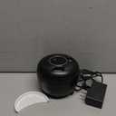 Upgraded Ultrasonic Retainer Cleaner Machine, 45kHz Ultrasonic Dentures Cleaner for Night Guards, Braces, Aligner, Toothbrush, Jewelry and More, 200ML Capacity, Black1