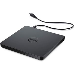 Dell USB Slim DVD +/- RW Drive DW316 - Plug and Play, 8 Watt Power Consumption, Windows 11 or below - Black