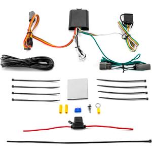 WeiSen Custom 4-Way Trailer Wiring Harness Towing Hitch Wiring Compatible with Bronco Sport 2021-2025