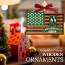 3 x HEXMOZ Golf Christmas Ornaments 2025 - Christmas Golf Gifts for Men - Golfing Gifts for Golfers, Players, Fans - Cool Sports Present Ideas, Holiday Tree Decorations - Xmas Ornaments