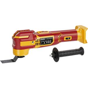 Oscillating Multi-Tool Cordless Compatible with DeWalt 20V Battery, 6 Variable Speeds 21000 OPM Brushless Motor Multitool,4.5Swing,Fast Smooth Cutting with LED Light for Scraping, Sanding (Tool Only)