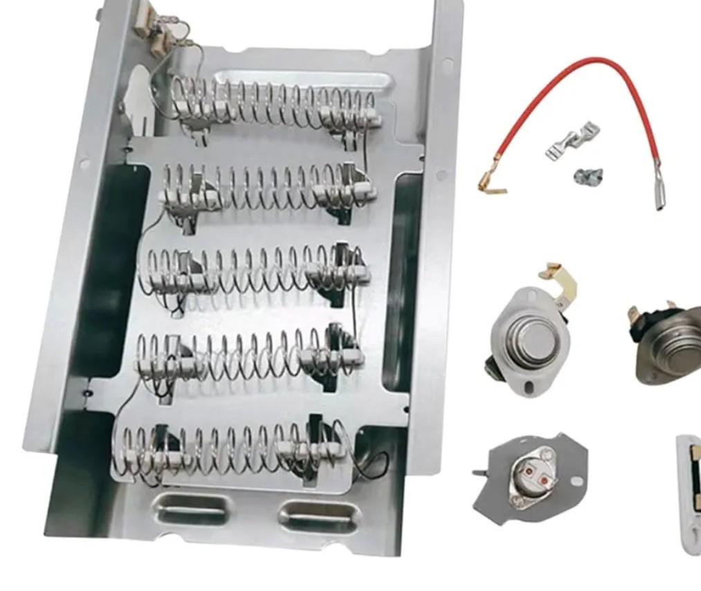 Replacement Heater Element Kit for Dryer Machine Reliable Easy to Install