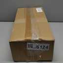 Dunzoom 2 Pcs 5 Tier Acrylic Brochure Holder, 4 Inch Clear Brochure Display Stand Multi Pocket Pamphlet Holder Literature Rack Organizer for Removable Divider Wall Mount or Countertop