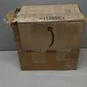 Henoyso 36 Pack 0.5 Inch Plastic 3 Ring Binder Round Ring, Bulk 1/2 Inch Flexible Binders Hold 140 Sheets Letter Size with Pocket, Document Organizer for Back to School Classroom Office (White)