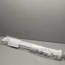 Reinforced 120 Inch Extra Wide Retractable Baby Gates For Doorways Extra Long Baby Gates for Large Openings Outdoor 10 Ft Retractable Child Gates for Doorways Indoor Retractable Dog Gate for The House (White)