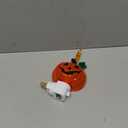 Meonum Halloween Pumpkin Bubble Night Light Plug Into Wall, Bright Orange Pumpkin Fall Seasonal Light Powered by C7 LED Bulb Decoration for Home Bedroom Bathroom Kitchen Hallway(Novel Style)