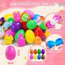 24PCS Prefilled Easter Eggs with Mochi Squishy Toys, Mochi Squishies Stuffed Plastic Eggs for Easter Basket Suffers, Mochis Squishy Novelty for Classroom Prizes, Egg Fillers, Kids, Gifts
