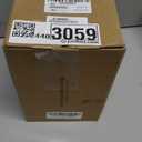 LCGP 2.5" inlet Universal Diesel Exhaust Tip 4.5" Outlet 07" Long Tail Tip, Polished & Double Wall Angle Cut