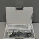 PS5 Controller Charger - Charge 2 Controllers to 90% in 50 Mins - No Annoying Lights - Click in Design Dual Fast Charging Stand Dock Station Holder Accessories for PlayStation DualSense Controller (Black and White)