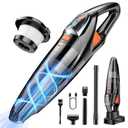 Handheld Vacuum Cordless 25000PA Powerful Suction, Portable Car Vacuum, 3 in 1 Hand Held Vacuum Rechargeable 8000mAh with LED Light, HEPA Filter, Home, Car Seats, Office, Pet Hair, Dust Buster, missing parts