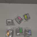 6 LED Color Compatible Label Tape Replacement for Brother P Touch M Tape 12mm 0.47 M Compatible with P-Touch PT-M95 PT-90 PT-70 PT-65 PT-85 Label Maker Refills (White/Purple/Yellow /Green/Orange/Medium blue)