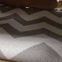 Baby Care Play Mat (Large, Zig Zag - Grey) 82'' x 55'' Original One-Piece Reversible Rollable Waterproof Play Mat for Infants, Babies, Toddler, and Kids