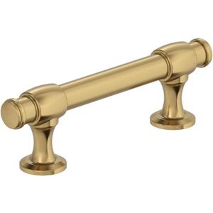 Amerock BP36770CZ | Champagne Bronze Cabinet Pull | 3 in (76 mm) Center-to-Center Cabinet Handle | Winsome | Drawer Pull | Kitchen Cabinet Handle | Furniture Hardware