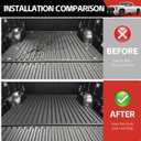Bed Mat Compatible with 2022-2025 Toyota Tundra 5.5FT Truck Bed Liner Pickup Car Truck Potector for 2022-2025 Toyota Tundra Accessories(22-25 Tundra 5.5FT)