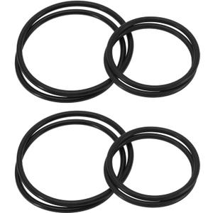 ECSiNG 12 Pcs Bicycle Mount Bands Rubber O-Ring Elastic Bands Kit Compatible with Garmin Quick Release Quarter Turn Bike Mounts for Sport Cycling Accessories