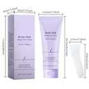 2-Pack Body Hair Removal Cream With Spatula Applicator, Body Hair Removal Cream for Sensitive Skin, Gentle Formula, Unisex Body & Skincare