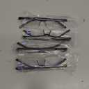 Gaoye 2.5x Executive Style Reading Glasses Men Durable Readers with Blue Light Filtering Comfortable Fit with TR90 Frames, 4 pack