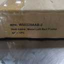 Bellemave Queen Size Loft Bed with 2 Ladder and Guardrails, Metal Loft Bed Frame, for Adults, Kids, Teens, Black