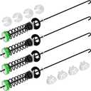 W11130362 WTW5000DW2 WTW5000DW3 WTW5000DW1 MVWC565FW2 MVWX655DW1 Suspension Rod Kit for Whirlpool Maytag Kenmore Bravos Top Load Washer 4PCS, Replaces W10594080 W10735786 W10748956
