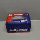 JOLLY CHEF 300 Count Clear Plastic Teaspoons Heavy Duty, 6.54" Heat Resistant Solid and Durable Plastic Teaspoons Disposable, Disposable Bulk Cutlery Perfect for Parties Supply Events Everyday Use