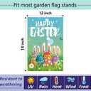 Seasonal Garden Flags Set of 12 Double Sided 12x18 Inch, Small Yard Flags for Outside, Spring Summer Fall Winter & Holiday Outdoor Decor, Halloween Christmas Easter Decorations for All Seasons