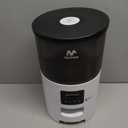 IMIPAW Automatic Cat Feeders, 3L Timed Cat Dry Food Dispenser with Desiccant Bags, Dual Power Supply, Programmable Portion Size, 6 Meals, 20 Portions Per Day, Auto Pet Feeder for Cats and Small Dogs (White)