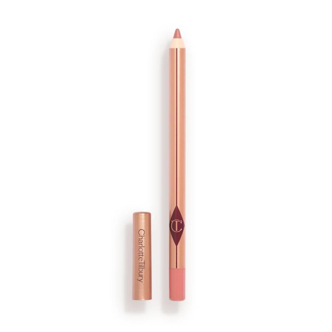 Charlotte Tilbury Lip Cheat Lip Liner Pencil - Gives Lips a Fuller-Looking, Defined Pout - Enriched with Jojoba Oil & Hyaluronic Acid - Waterproof, Smudge-Proof & Transfer-Proof (Pillow Talk Fair - Cool-Toned Pink)