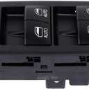 Power Window Switch Door Lock Switch Front Drivers Side fits for 2011-2013 JEEP GRAND CHEROKEE 2011-2013 DODGE DURANGO OE 68030823AE