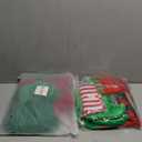 FancyFun 6 Pack Christmas Kids Elf Costume, Boys Christmas Elf Costume Velvet Cosplay Santa's Helper Costume Xmas Outfit 8-10Y