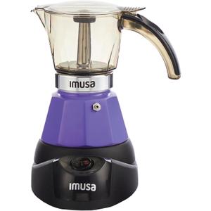 Imusa 3 or 2cup Electric Espresso Maker, Purple