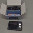 2025 New Digital Camera, 56MP FHD 1080P for Kids with 16x Digital Zoom Anti Shake, Face Detect, Smile Capture, 32GB TF Card, Battery, Lanyard, a Great Gift for Boys & GirlsBlack