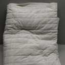 RECYCO Velvet Quilt Set 80 in x 92 inLuxurious Soft Quilted Bedding Sets, Lightweight Velvet Comforter for All Season, Channel Bedspread Coverlet,, Light Sand