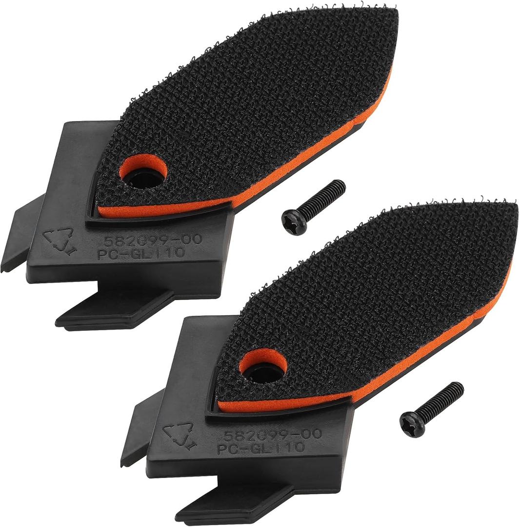 OTOTEC 2PCS Sander Finger Platen Replacement Part 582099-00 Compatible with Black & Decker Compatible with KA160 KA161 KA165 Mouse Sander
